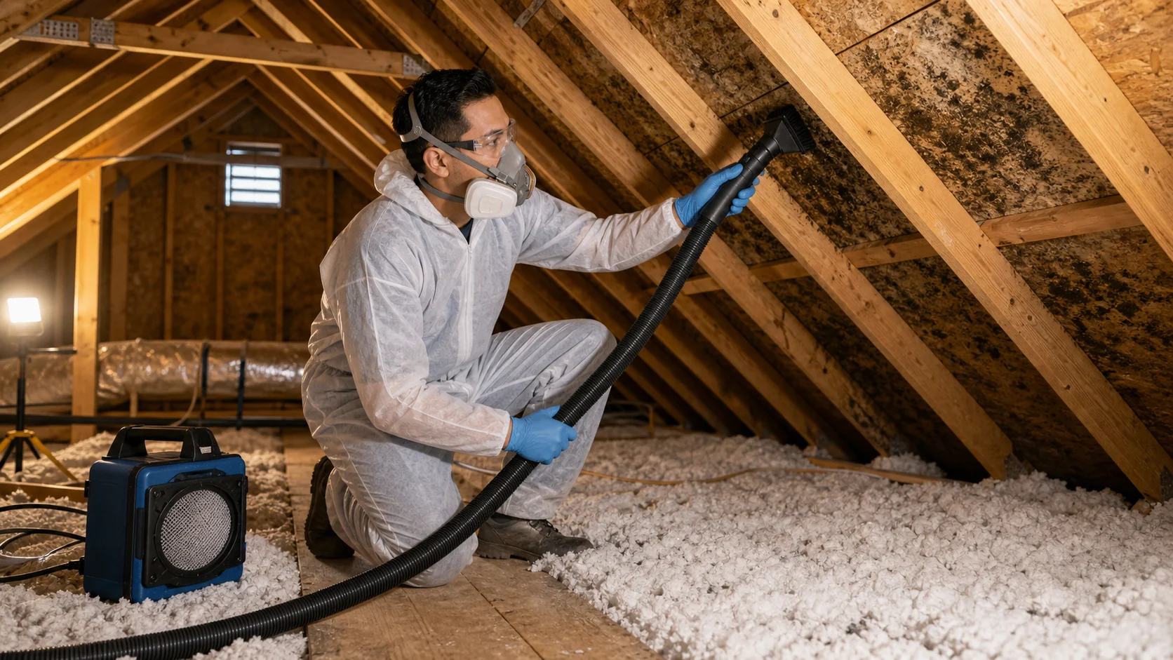 Attic Mold Remediation service
