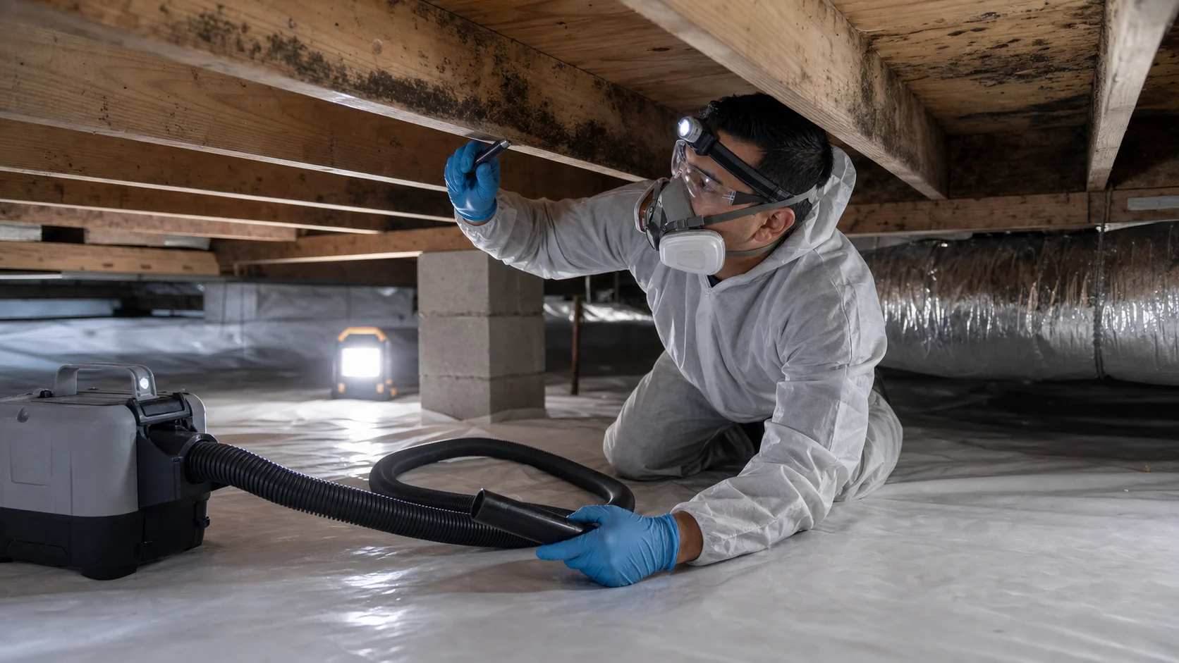 Crawl Space Mold Remediation service